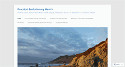 Desktop Screenshot of practical-evolutionary-health.com